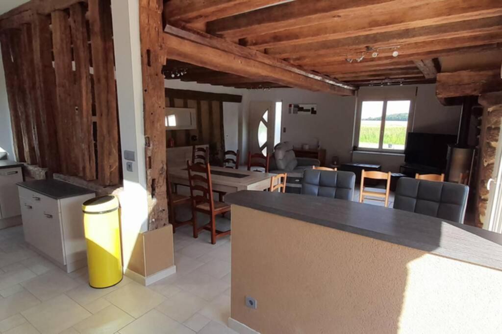 Maison En Colombage Renovee La Fontenelle  المظهر الخارجي الصورة